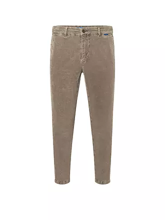 MAC | Pantalon en velours côtelé coupe fuselée GRIFFIN | beige